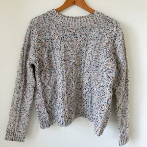 Anthropologie Heartloom Confetti Sweater